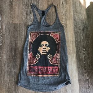 Obey Small Tank Dress/ Cover up